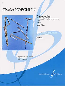 Illustration de 2 Monodies op. 213 extraites des 12 monodies pour instruments à vent