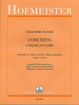 Illustration rossini concerto