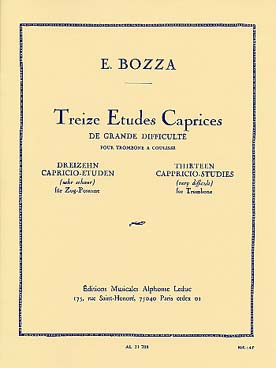 Illustration de 13 Caprices études