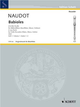 Illustration naudot babioles 6 duos op. 11 vol. 1