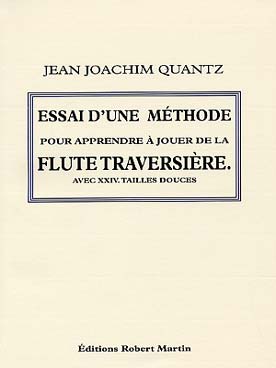 Illustration de Essai d'une méthode pour apprendre à jouer de la flûte traversière (fac- similé de l'édition originale de 1752)