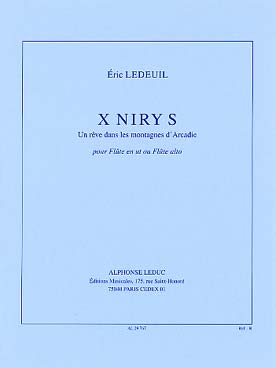 Illustration de X Niry s pour flûte en ut ou flûte alto