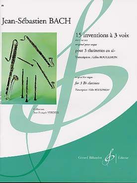 Illustration de 15 Inventions à 3 voix BWV 787-801 (tr. Rougemon)