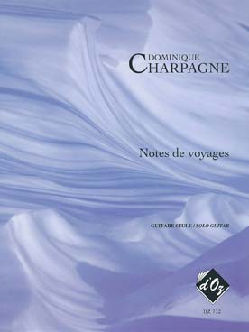 Illustration charpagne notes de voyages