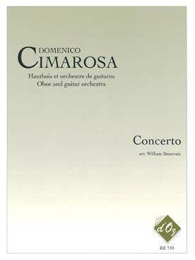 Illustration cimarosa concerto hautbois tr. beauvais