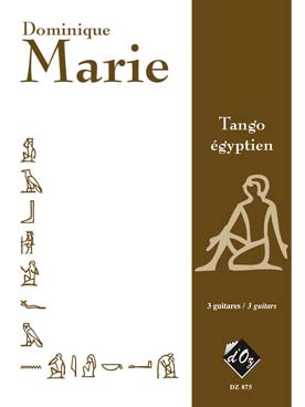 Illustration marie tango egyptien
