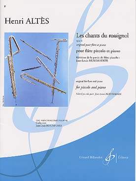 Illustration de Les Chants du rossignol op. 11 (original pour flûte et piano)