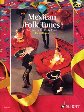 Illustration mexican folk tunes avec cd