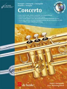 Illustration de Concerto : 2 pièces pour soliste avec accompagnement CD orchestre à vents