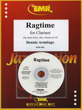 Illustration de Collection "Jazzination" avec piano + CD - Ragtime : 4 pièces