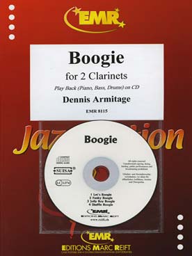 Illustration armitage jazzination avec cd : boogie