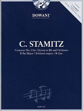 Illustration stamitz concerto n°  3 en si b maj