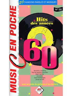 Illustration de HITS DES ANNEES 60 : 20 chansons (coll. Music en poche)