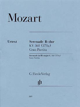 Illustration de Sérénade K 361 en si b M (Gran Partita) pour 13 instruments