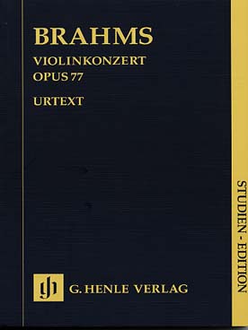 Illustration de Concerto pour violon op. 77