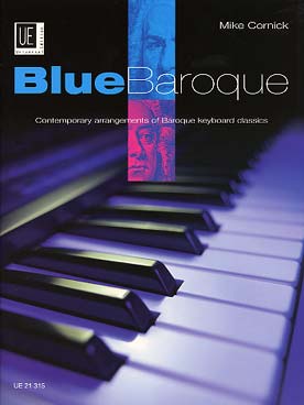 Illustration de BLUE BAROQUE : 9 arrangements modernes d'auteurs baroques, par Mike Cornick