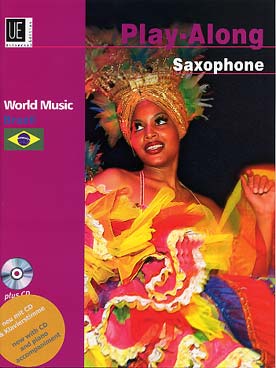 Illustration de PLAY-ALONG Saxophone World Music - Brazil : 5 arrangements