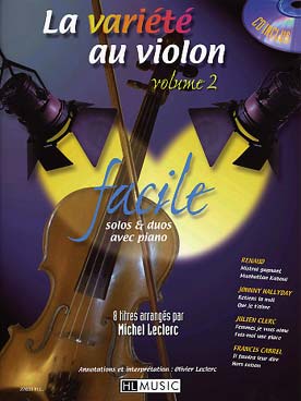 Illustration variete au violon (la) avec cd vol. 2