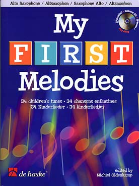 Illustration de MY FIRST MELODIES : 34 chansons enfantines pour la 1re année