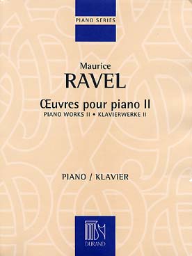 Illustration ravel oeuvres pour piano vol. 2
