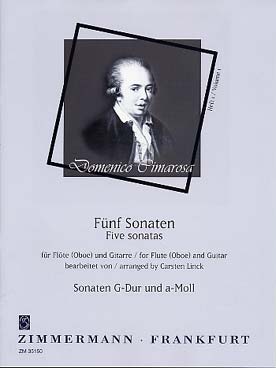 Illustration cimarosa sonates vol. 1