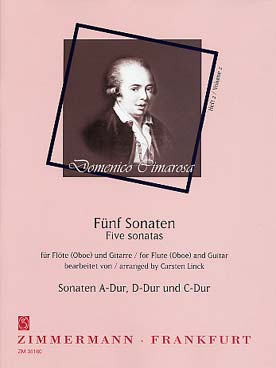 Illustration cimarosa sonates vol. 2