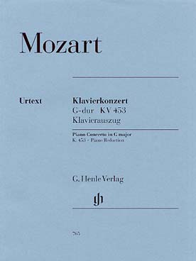 Illustration mozart concerto n° 17 k 453 en sol maj