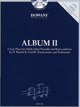 Illustration de ALBUM FLÛTE À BEC ALTO 2 (facile) : Purcell, Carr et airs traditionnels