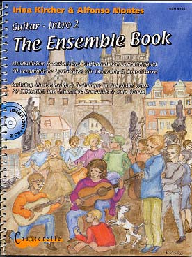 Illustration de Guitar intro - Vol. 2 : The Ensemble book (1 à 5 guitares), avec 2 CD