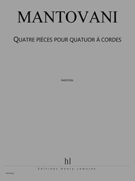 Illustration mantovani pieces pour quatuor a cordes