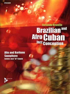 Illustration brazilian & afro-cuban jazz concept. sx