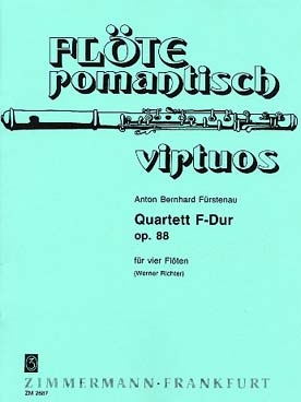 Illustration furstenau quatuor op. 88 en fa maj