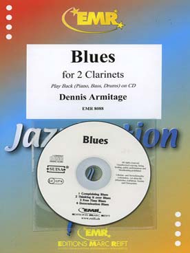 Illustration armitage jazzination avec cd : blues