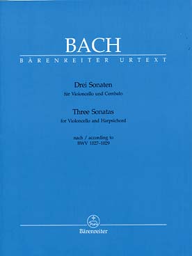 Illustration bach js sonates bwv 1027/1028/1029