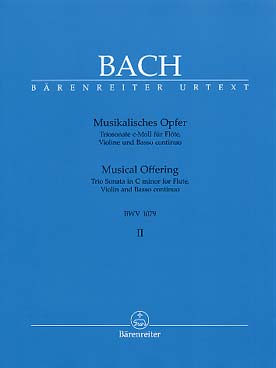 Illustration bach js offrande musicale bwv 1079 vol 2