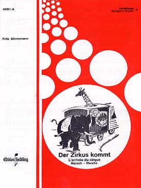 Illustration de L'Arrivée du cirque (Der Zirkus kommt)