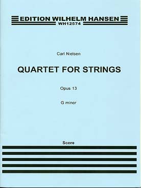 Illustration nielsen quatuor op. 13 en sol min