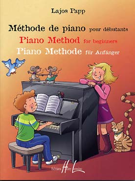 Illustration papp methode de piano pour debutants