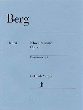 Illustration berg sonate op. 1