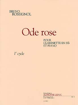 Illustration rossignol ode rose