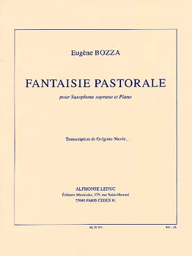 Illustration de Fantaisie pastorale pour saxophone soprano et piano