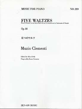 Illustration de 5 Valses op. 38