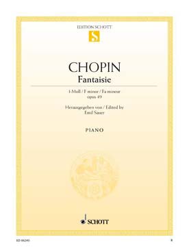 Illustration chopin fantaisie op. 49 en fa min