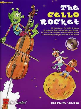 Illustration de The Cello rocket : 18 pièces en première position