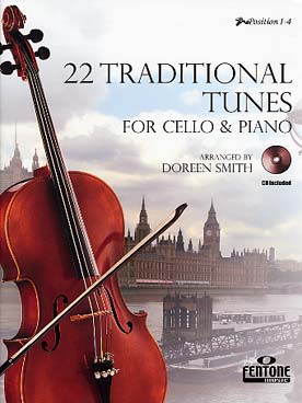 Illustration de 22 TRADITIONAL TUNES : airs anglais, irlandais, écossais et gallois