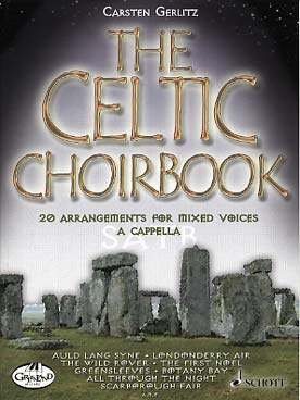 Illustration celtic choirbook pour voix mixtes