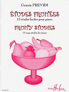 Illustration de Études fruitées : 13 études faciles