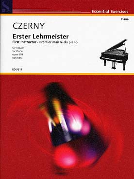 Illustration czerny op. 599 premier maitre du piano