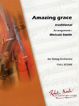 Illustration de Amazing Grace (tr. Naulais pour cordes)