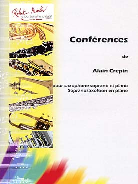 Illustration de Conférences (saxophone soprano)